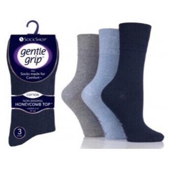 Gentle Grip Ladies Socks